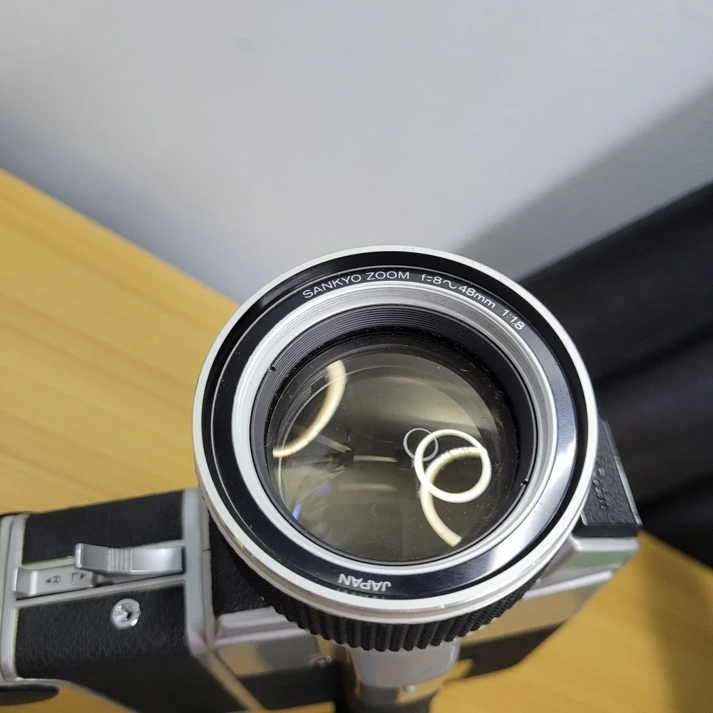 Vintage Sankyo Super 8 Movie Camera 6 to 1 Zoom JC Penney Does not‎ Power On